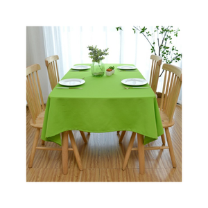 Tailor Made GOTS Certified Blue Floral <b>Table</b> <b>Cloth</b> Cotton Dining <b>Table</b> Cover Custom Size Custom Weight Eco Friendly OEM ODM - Product Image 2