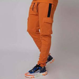 Vente en gros de vêtements de sport de haute qualité, pantalons de jogging pour hommes, pantalons de gym en coton et en polyester avec poches, pantalons respirants pour hommes - Product Image 6