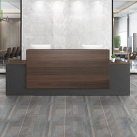 Meubles de bureau, bureau de réception, comptoir de réception, bureau de réception, salon de beauté