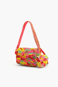 <b>White</b> Beaded Cotton Classic Customizable Luxury Women's Evening <b>Clutch</b> <b>Bags</b> for Party - Product Image 3