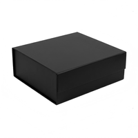 Boîte en carton ondulé de luxe avec logo personnalisé, gaufrage à chaud doré, pour chaussettes, vêtements, chaussures, emballage pliable pour vêtements