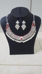 2024 Vintage nouveau indien inspiré ensemble de bijoux de mode 24K plaqué or cuivre collier fabriqué USA France Direct Comores Mayotte - Product Image 3