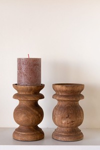 Bougeoir en bois Bougeoir en bois - Product Image 2