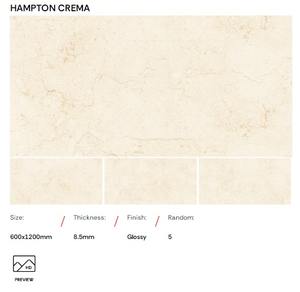 Carrelage en porcelaine poli antidérapant de haute qualité 600*1200mm pour salon, carrelage émaillé pour une esthétique améliorée - Product Image 3