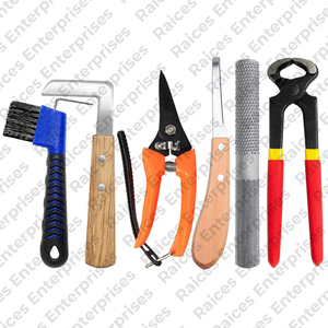 Ensemble d'outils de maréchal-ferrant sur mesure de haute qualité Instruments vétérinaires Kit d'outils de sabot réutilisables à faible quantité minimale de commande - Product Image 3
