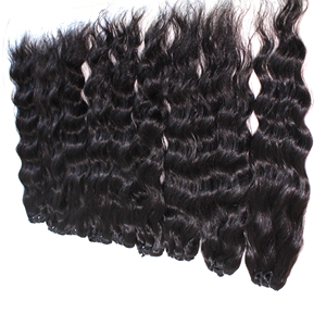 100% vendeurs vietnamiens d'armure de cheveux humains doux bruts paquets d'extensions brésiliens péruviens de qualité de luxe avec Style de vague naturelle - Product Image 1
