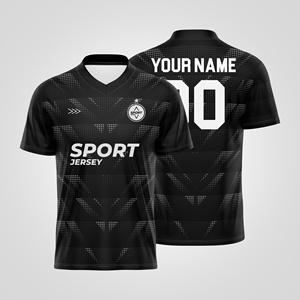 Hot Trend 100% poliéster personalizado fútbol Jersey sublimación impresión ligero secado rápido diseño ecológico para hombres desgaste - Product Image 4