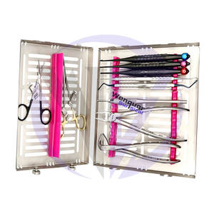 Atraumatic ชุดผ่าตัดทางทันตกรรมเครื่องมือดึงออกทางทันตกรรมเคลือบเส้นสีดำสำหรับการกำจัดฟันแบบอ่อนโยนด้วยตนเอง - Product Image 5