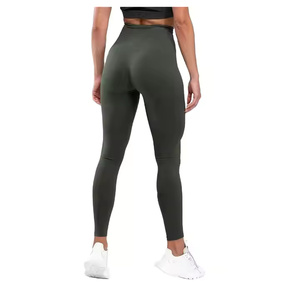 Meilleure qualité Dernier modèle Collants sans couture pour femmes Fitness Yoga Pantalons leggings pour femmes fabriqués en usine - Product Image 3