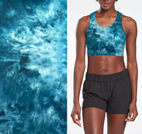 Tela Anti-UV de Poliéster Reciclado y Spandex para Trajes de Baño, Elástica en 4 Direcciones, Transpirable, de Secado Rápido, Ecológica, Digital, para Niños