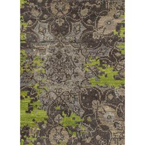 Alfombras de Lana y Seda Anudadas a Mano del Lejano Oriente, Modelo Skrt-814 para Uso Doméstico, Diseño Abstracto Rectangular con Medallón para Sala de Estar, Pasillo o Habitación - Product Image 3