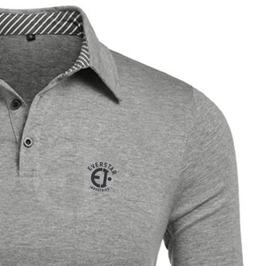 OEM Chemises polo à manches longues personnalisées T-shirt polo homme personnalisé Commande en gros du fabricant pakistanais - Product Image 6