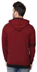 100% coton polaire unisexe personnalisé impression brodé Logo sweat solide plaine sweats à capuche et sweats en gros - Product Image 2