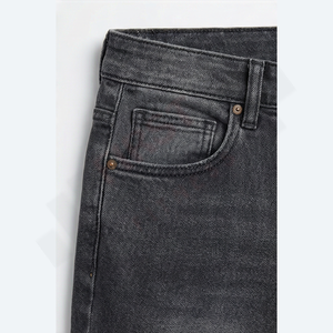 Pantalones Vaqueros de Hombre 100% Algodón de Alta Calidad a Precio Económico, Lavables, con Botones, Diseño Personalizado de Primavera, Talla OEM, Pantalones de Mezclilla Lavados - Product Image 5
