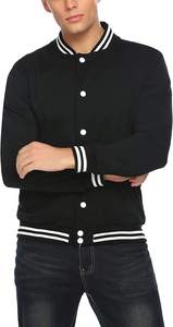 Custom Winter Varsity <b>Jackets</b> with Custom Logo Design Sizes-Waterproof & Windproof - Product Image 6