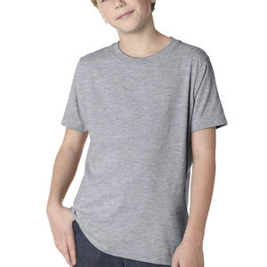 NEXT Level เสื้อยืดคอกลมผ้าฝ้าย100% สำหรับเด็กและเยาวชนเสื้อยืดพิมพ์โลโก้ - Product Image 2