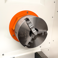 Tour CNC certifié CE/ISO CK6136 haute performance, tour horizontal à tourelle électrique 4 positions, machine de découpe de matériaux métalliques