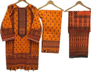 Señoras al por mayor ropa de invierno kameez shalwar Cortrai ropa de invierno Shalwar Kameez Trajes Bordados Cortrai ropa de invierno traje pakistaní - Product Image 1