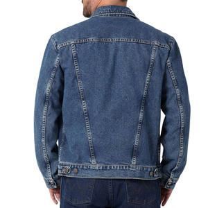 แจ็กเก็ตยีนส์สำหรับผู้ชายเสื้อแจ็กเก็ตยีนส์แนวสตรีทดีไซน์ตามสั่ง - Product Image 2