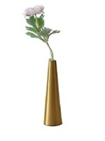 Vase de sol contemporain en métal argenté, taille personnalisée, centre de table floral, décoration pour salon, mariage, anniversaire, designs élégants