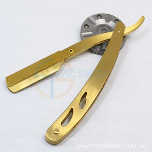 Maquinillas de afeitar de una hoja de calidad superior Pulido Brillo Oro - Product Image 5