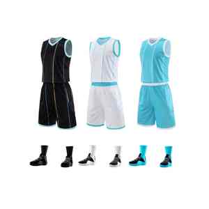 Ensemble d'uniformes de basket-ball pour jeunes de meilleure qualité Design personnalisé Maillot de sport de fitness de qualité avec short Plain Technics - Product Image 3