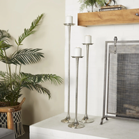 Porte-bougie en aluminium écologique et durable pour mariage, Noël, Pâques, décoration de la maison - Couleurs et tailles personnalisables