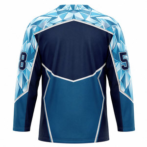 Último Diseño en Camisetas de Hockey sobre Hielo, Camisetas Personalizadas con Nombre de Equipo, Ropa Deportiva, Camisetas de Hockey sobre Hielo - Product Image 2
