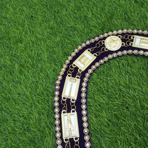 Ordre des colliers de chaîne d'étoile orientale Colliers de chaîne OES, colliers de chaîne maçonniques - Product Image 3