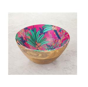 Ensaladera de sopa de fideos decorativa de mesa Cuenco impreso de madera Cuenco de baja cantidad Tamaño personalizado Cuencos para interiores y exteriores - Product Image 2