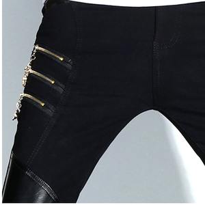 ผลิตกางเกงหนังวัวสำหรับเด็กผู้ชาย เสื้อผ้าผู้ชาย เด็กผู้หญิง ผลิตในปากีสถาน กางเกงไบค์เกอร์ทันสมัย กางเกงหนังแข่งรถสำหรับผู้ชาย - Product Image 6