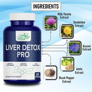 สกัดสารพิษตับโปรอาหารเสริมธรรมชาติใช้ประจำวันสำหรับพลังงานและสุขภาพขายส่งจำนวนมากจากอินเดีย - Product Image 2