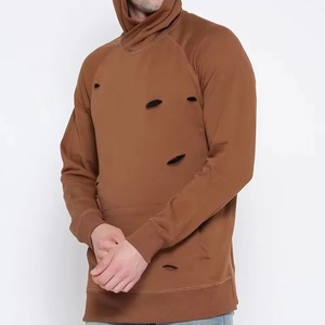 ผู้ค้าส่งเสื้อฮู้ดดี้ผู้ชายคุณภาพสูงแบบสั่งทำพิเศษ สไตล์เท่ๆ ลายเรียบๆ สำหรับฤดูหนาว - Product Image 3