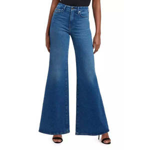 Jeans de Invierno para Mujer, Elásticos y Elegantes, 100% Algodón, Pierna Ancha, Ecológicos, Ropa Casual con Comodidad Durante Todo el Día, Diseño Transpirable - Product Image 2