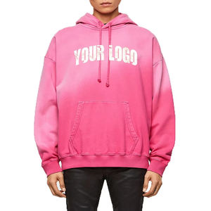 Logo personnalisé 2025 nouveau sweat-shirt vintage hip-hop streetwear délavé à l'acide délavé, sweat-shirt élégant pour homme à porter tous les jours - Product Image 1