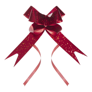 Confezione da 10 fiocchi magici cromati olografici per regali di compleanno, numero 30 - Product Image 3