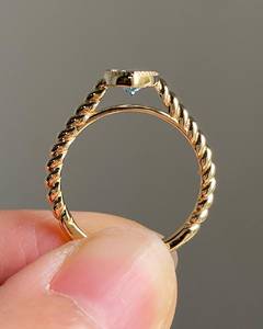 2 Carat Blue Marquise Moissanite Diamond Elegant Marquise Cut Ring for Women Blue Color Solitaire Diamond Alternative Ring - Product Image 3