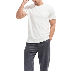 T-shirts imprimés personnalisés pour hommes, style urbain, respirants, 100 % coton, coupe classique, manches courtes, pour l'été 2026 - Product Image 3