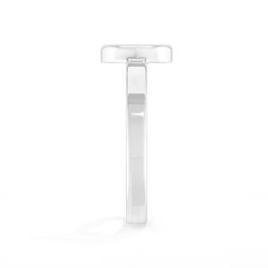 Anillos de Plata de Ley 925 de Alta Calidad con Forma de Meteorito, Engaste de Bisel, Joyería de Moda Hecha a Mano para Mujer, Regalo para Bodas y Fiestas - Product Image 5