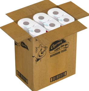Precio al por mayor para papel higiénico Strong Disposable Clean Touch, 30 mega rollos familiares |   150 Rollos Regulares en Stock - Product Image 4