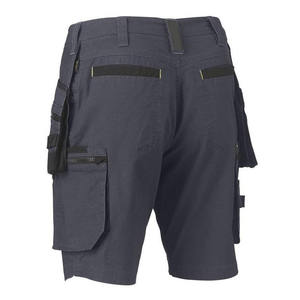 Vêtements de travail de luxe de haute qualité Short cargo personnalisé extensible style utilitaire décontracté avec motif solide et multi-poches - Product Image 5