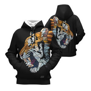 Prix de gros – Sweats à capuche d'hiver pour hommes en tissu polaire, personnalisables avec couleurs et motifs imprimés, pour usage extérieur - Product Image 1