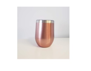 Nouvel arrivage de gobelet en acier inoxydable écologique verre enduit de cuivre métal eau et bière décorative avec fonctionnalité - Product Image 3
