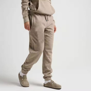 Pantalons de survêtement décontractés en toile épaisse, taille ample, style hip-hop, écologiques, à jambes larges, pour hommes, vente en gros - Product Image 5