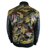 Blouson Bomber en Cuir de Vachette Double Face pour Homme OEM, Hiver, Chauffant, Imperméable, Respirant, Coupe-Vent, Séchage Rapide, Grande Taille