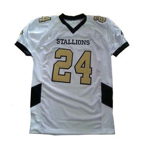 Camisetas de manga corta transpirables con impresión digital personalizada, camisetas de fútbol americano, camisetas, uniformes de hombre OEM - Product Image 1