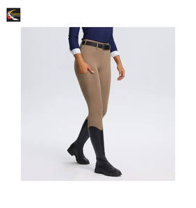 Recién llegados, pantalones de equitación para mujer, pantalones de compresión de nailon para montar a caballo, equipo de ropa ecuestre de competición profesional - Product Image 4
