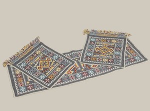 Juego de alfombras de asiento de coche estilo Kilim lavable cubierta de asientos de coche hecha a máquina - Product Image 2
