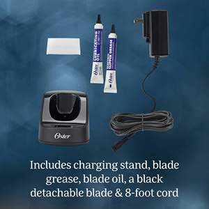 Cortadora de Pelo Inalámbrica Clásica 76 para Barberos, Cuchilla Desmontable de Acero Inoxidable, Idioma Francés, Alimentación USB - Product Image 3