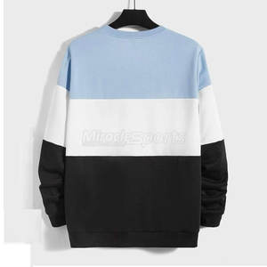 Sudadera de hombre hecha de material duradero de gran venta, sudaderas de hombre mezcladas de algodón básicas de diseño personalizado - Product Image 2